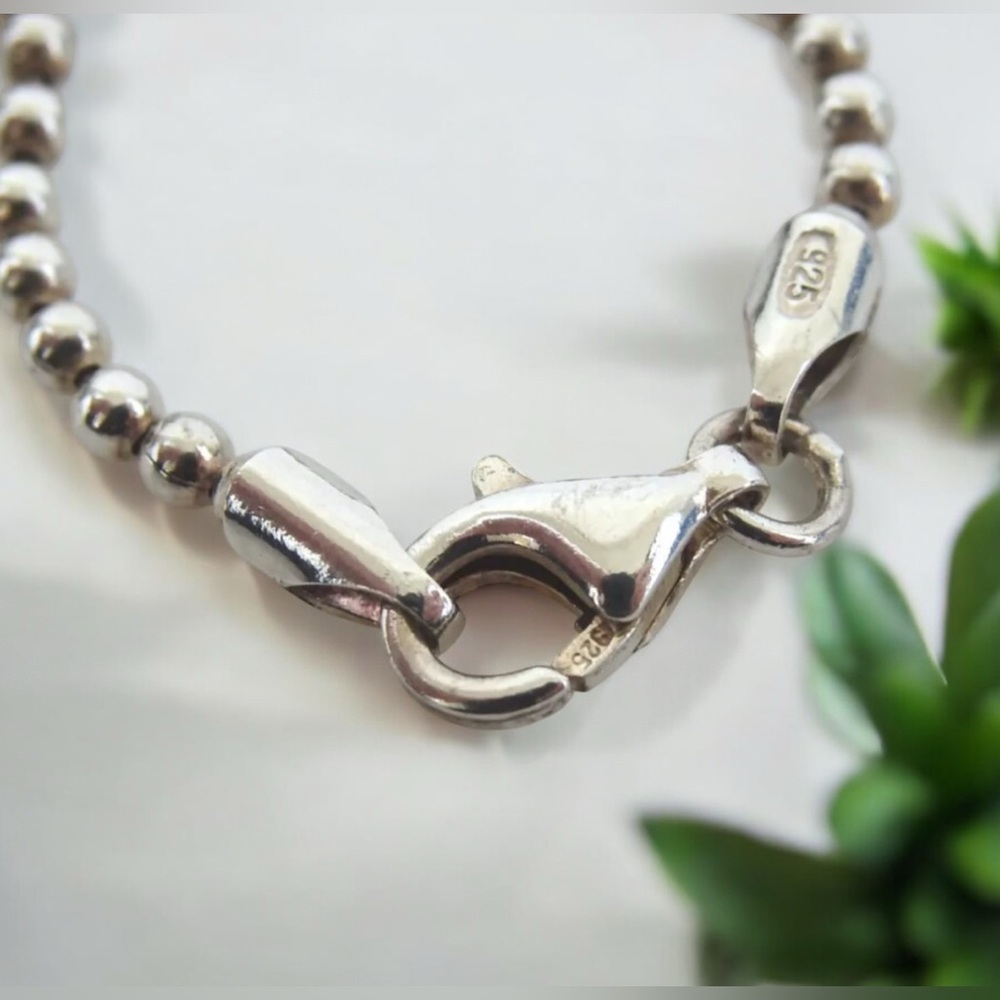 GUCCI Silver Ag925 Logo Plate Charm 😍❤️ - Picture 6 of 17